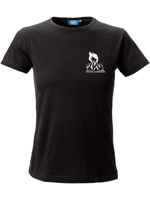 T-shirt Woman, Black - Framåt (liten logo)